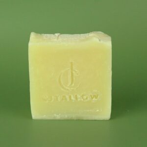 Unscented pure organic grass-fed British tallow soap by CJTALLOW, providing gentle moisturising and natural skin care