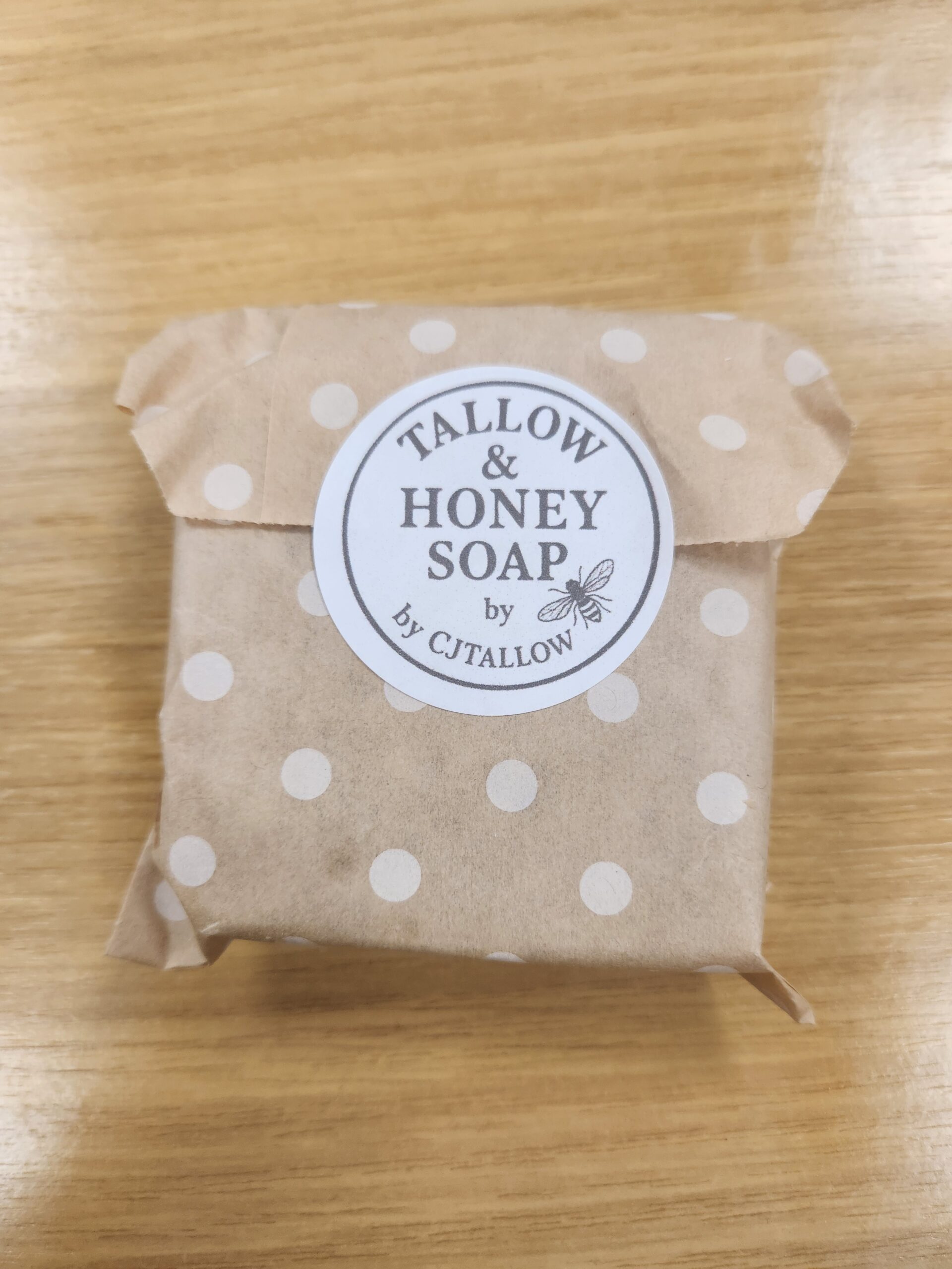 CJTALLOW Tallow & Honey Soap Scented with Vanilla Essential Oil - Image 4