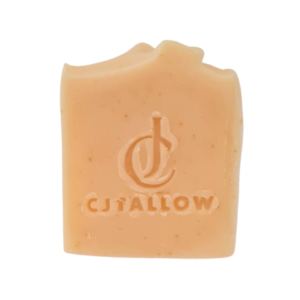 Handcrafted CJTallow Tallow Goat's Milk & Oats Soap made with grass-fed tallow, goat's milk, finely ground oats, coconut oil, and castor oil.