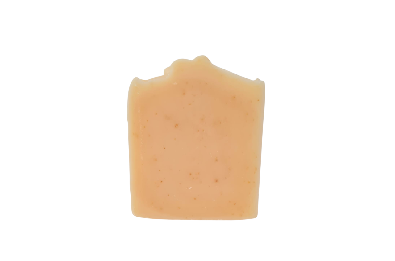 Handcrafted CJTallow Tallow Goat's Milk & Oats Soap made with grass-fed tallow, goat's milk, finely ground oats, coconut oil, and castor oil.