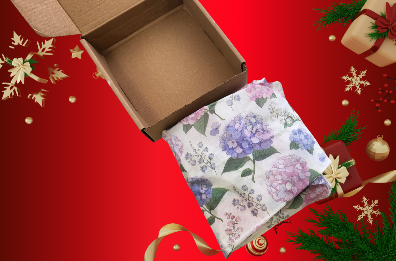 CJTallow Christmas gift set with four handmade cold-process tallow soap bars for natural skincare